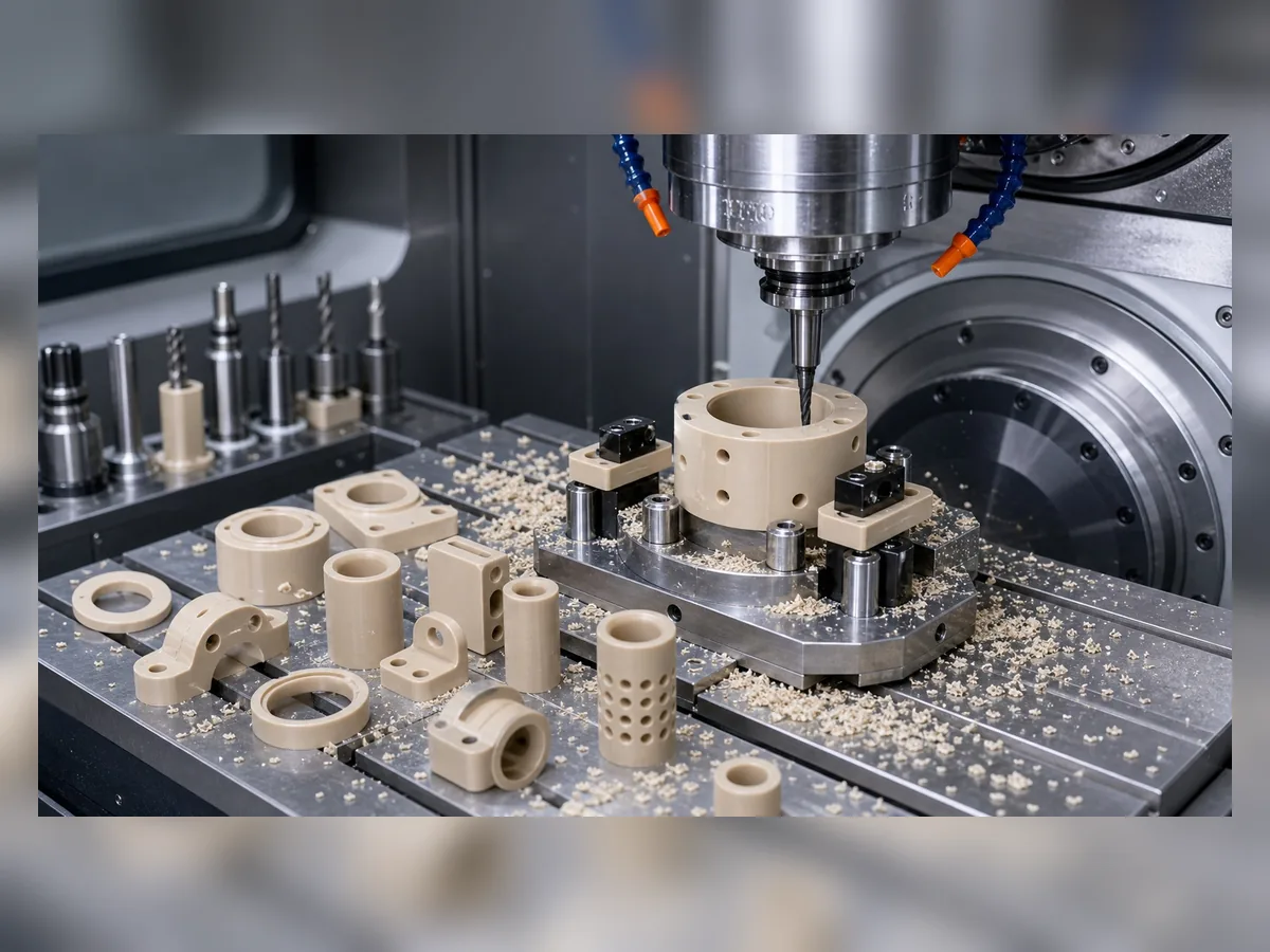 Precision CNC machining for custom engineering plastic parts