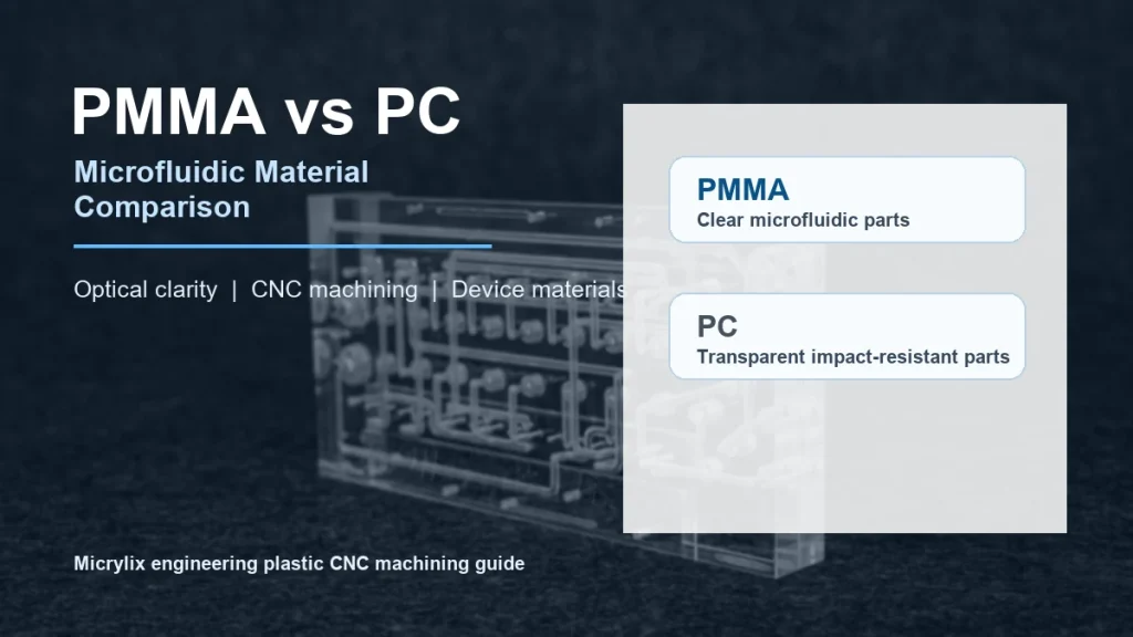 PMMA vs PC microfluidic material comparison video cover