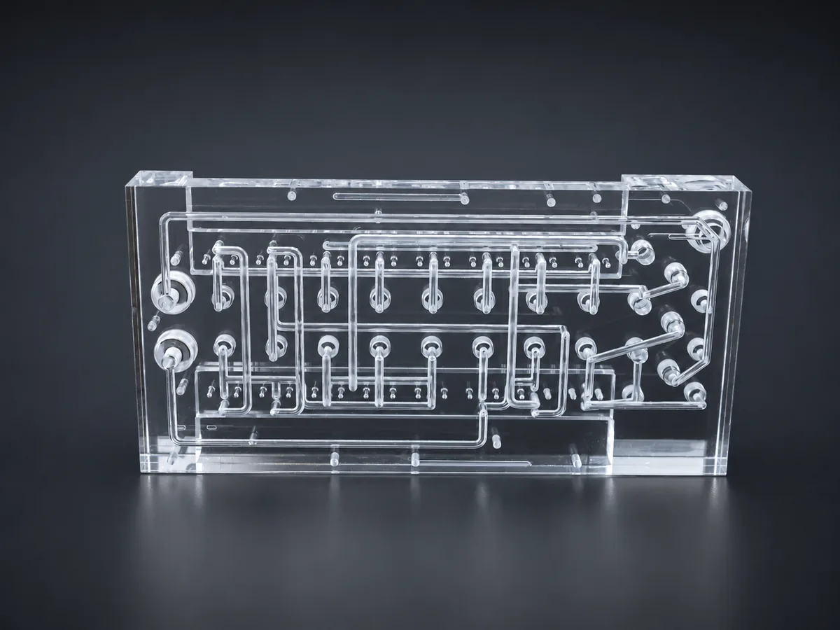 Semiconductor engineering plastic components for precision equipment